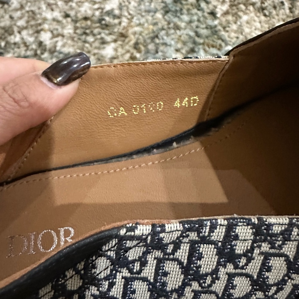 Christian Dior Oblique Monogram Paradise Espadrille Beige/Black - Picture 7 of 10